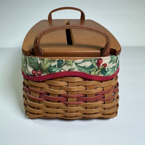Longaberger Christmas Collection 2002 Edition Traditions Basket Combo VTG - Picture 4 of 13